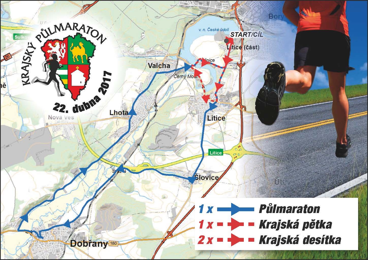obrázek: Krajský půlmaraton zabaví celou rodinu