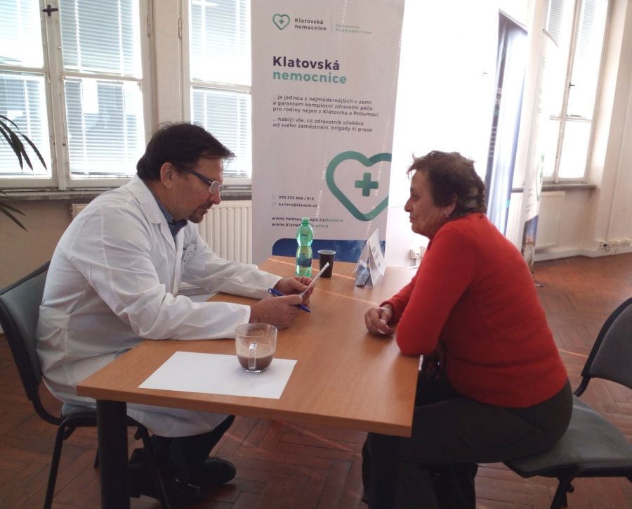 obrázek: Ledviny si nechala v Klatovech zkontrolovat stovka zájemců. Polovině hrozí nemoc