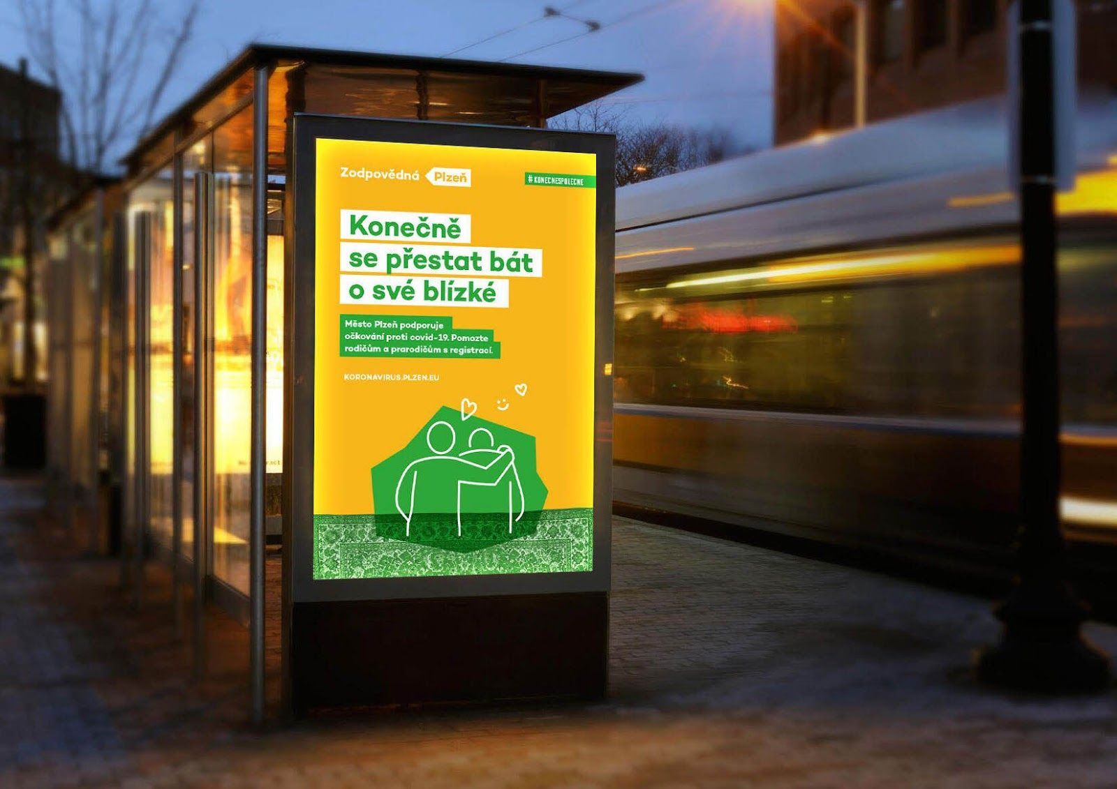 obrázek: Motivem nové kampaně Plzně je symbolika návratu k normálu 