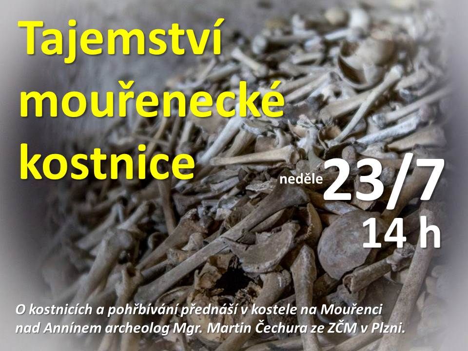 obrázek: Mouřenec zve na prohlídky kostnice, v neděli s přednáškou