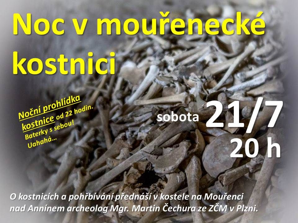 obrázek: Mouřenecká kostnice se otevírá na noc