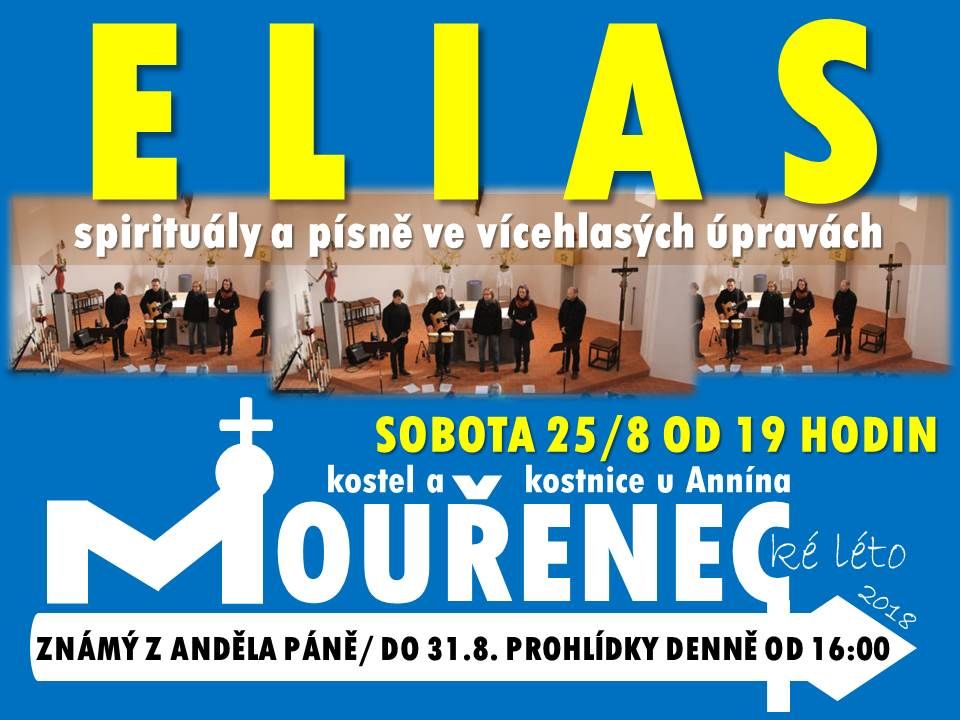 obrázek: Na Mouřenci zahrají klatovští Elias