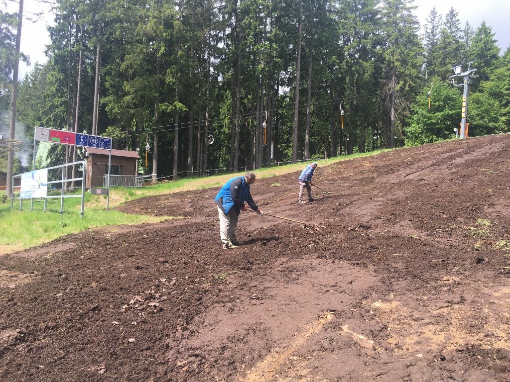 obrázek: Na Špičáku revitalizují sjezdovky kompostem ze šumavských luk