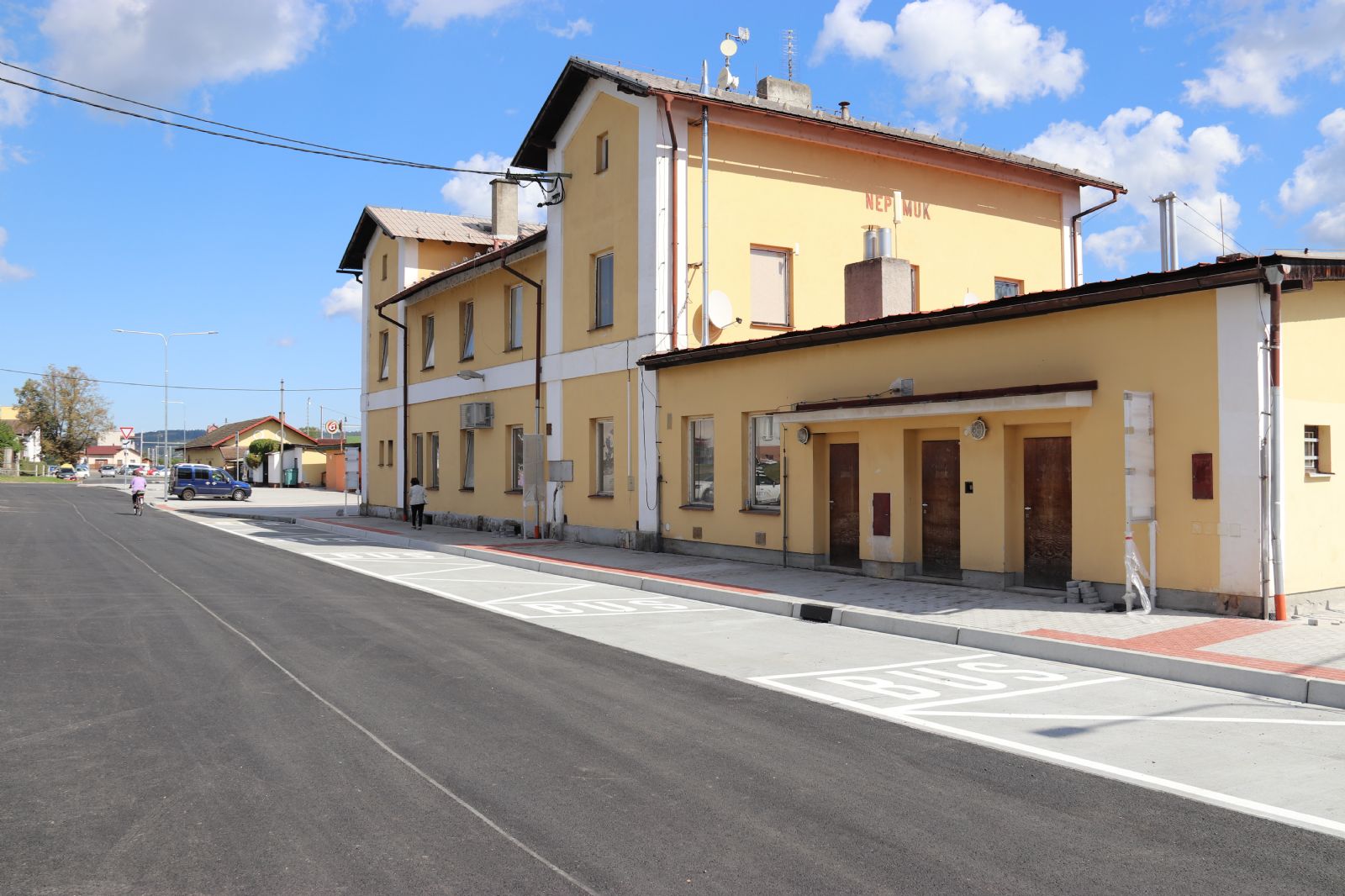 Nepomuk se dočkal přestupního dopravního uzlu