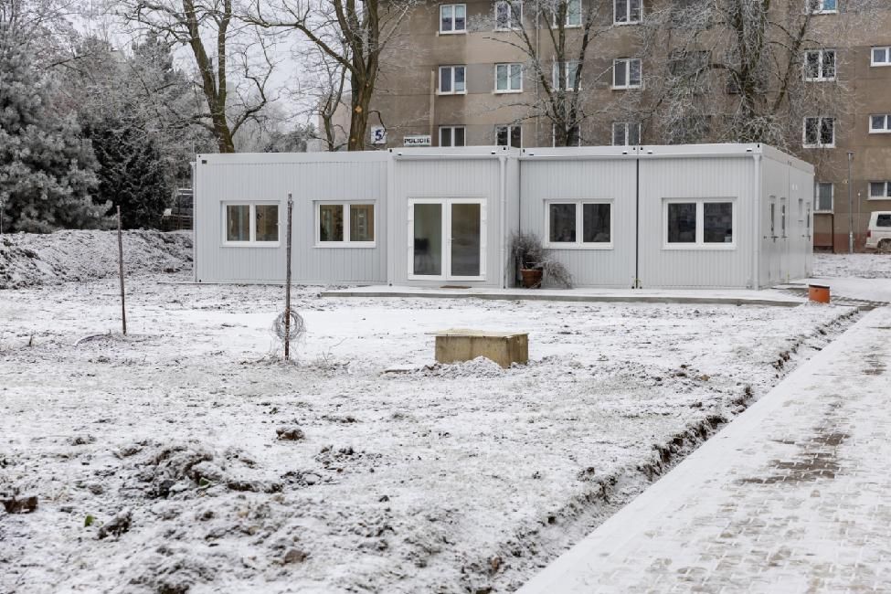 obrázek: Nové kontejnerové učebny budou využívat mladí zahradníci