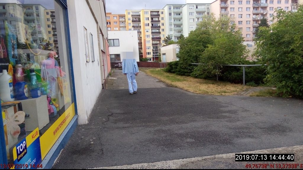 obrázek: Pacient plzeňské nemocnice si vyšel na výlet po okolí