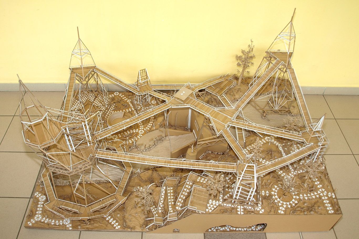 Studenti z Plzně staví národní knihovnu. Bude z vlnité lepenky