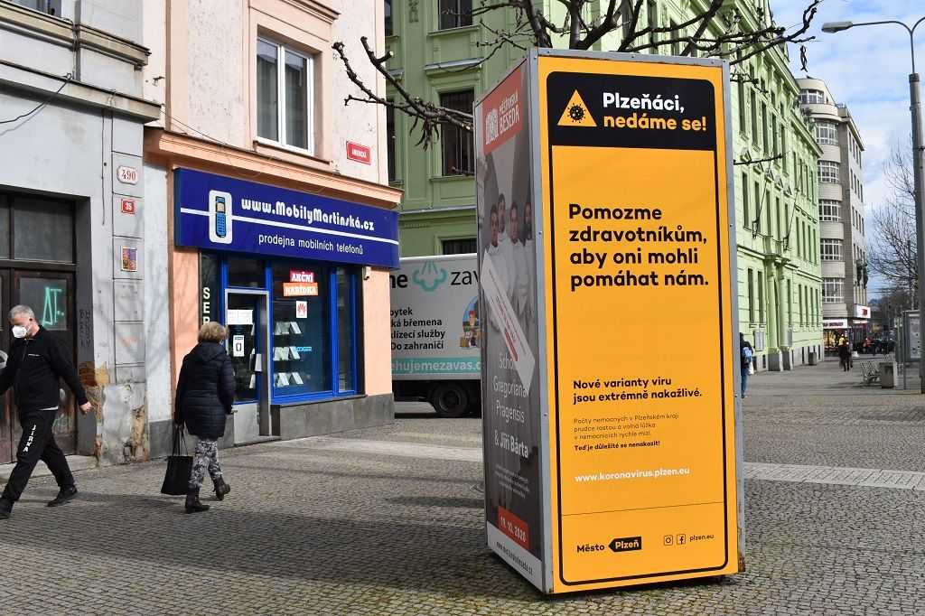 obrázek: Plzeňáci, nedáme se! Dodržujte pravidla, vyzývá kampaň 