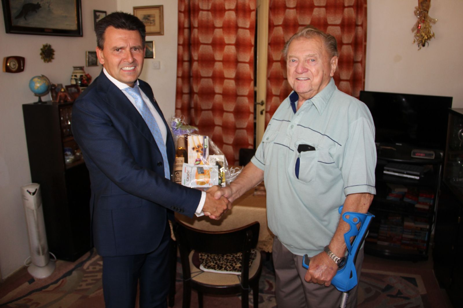 obrázek: Plzeňák Václav Tichý oslavil devadesátku