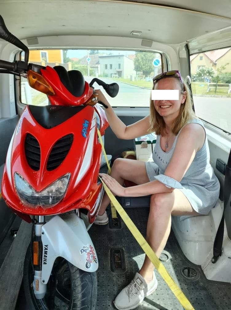 obrázek: Policisté vypátrali v Plzni ukradený skútr
