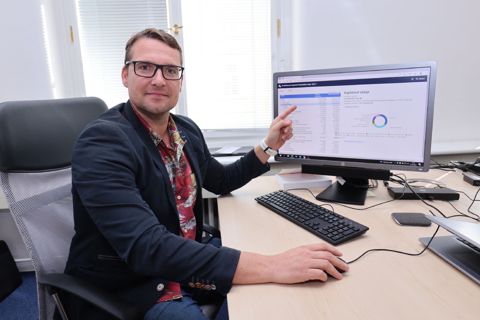 obrázek: Rozklikávací rozpočet kraje zvyšuje transparentnost