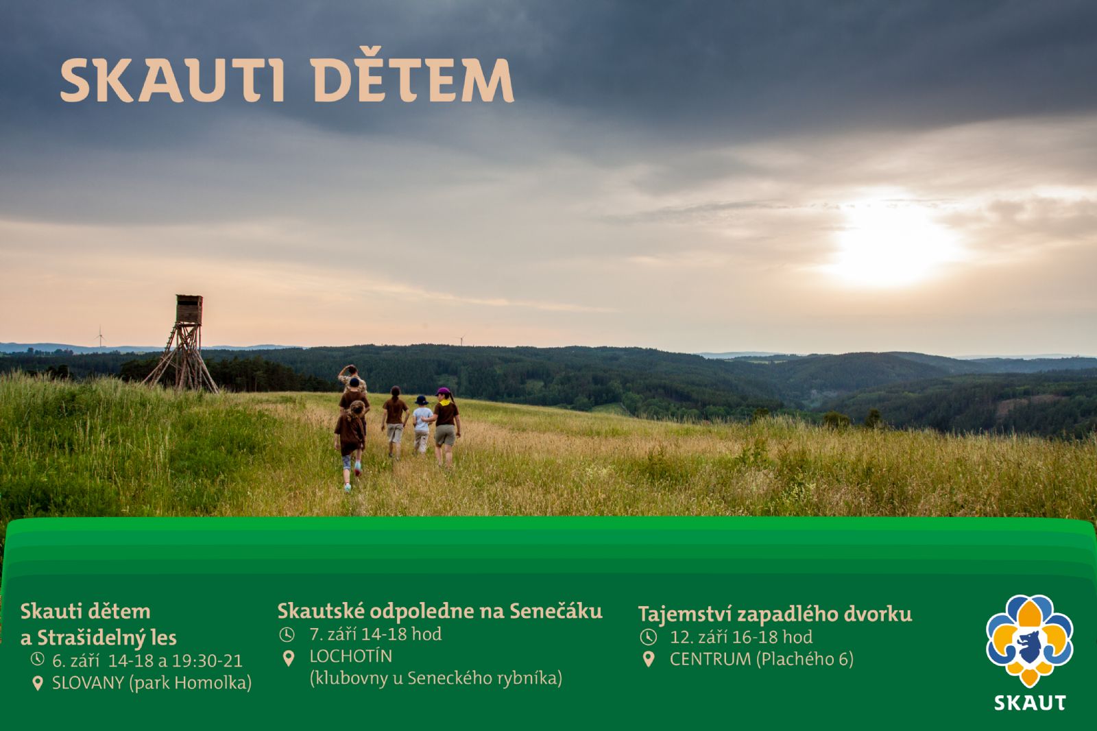 obrázek: Skauti se od pátku představují plzeňským dětem