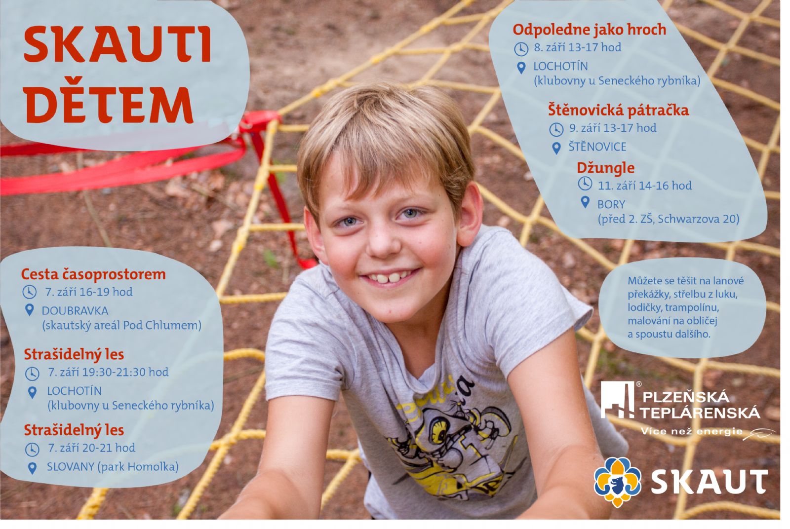 obrázek: Skauti se představí od pátku tisícům plzeňských dětí