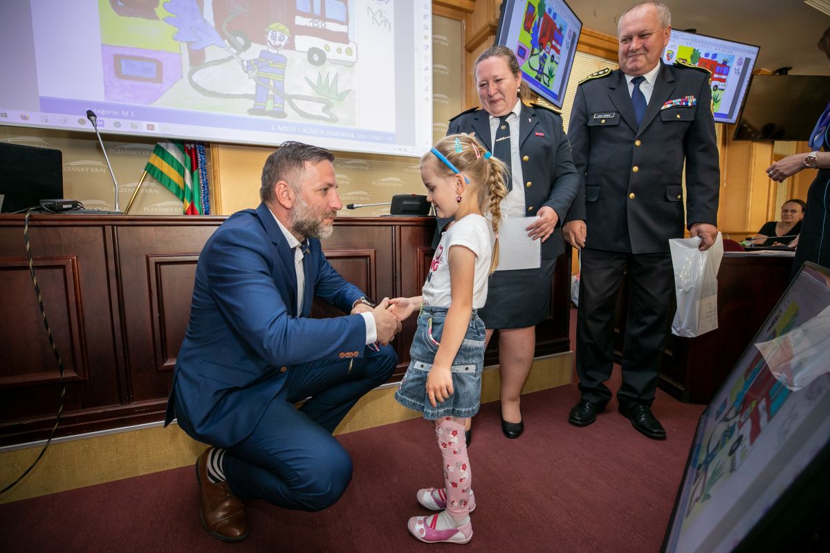 obrázek: Soutěž ukázala pohled dětí na práci hasičů