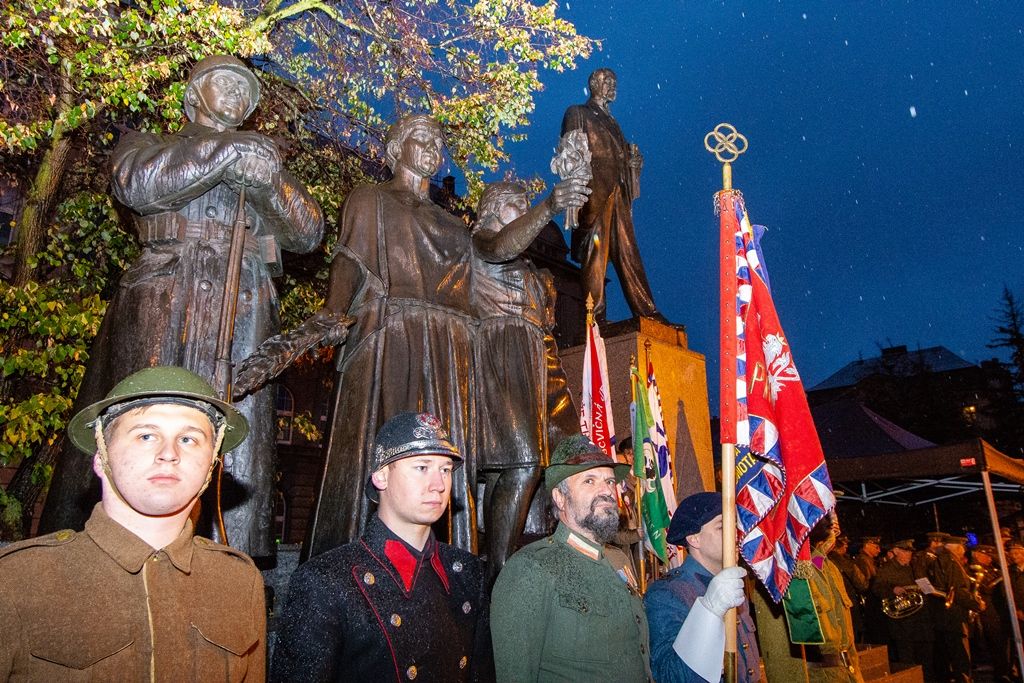 obrázek: Sto let Československa slavily v Plzni i přes nepřízeň počasí tisíce lidí