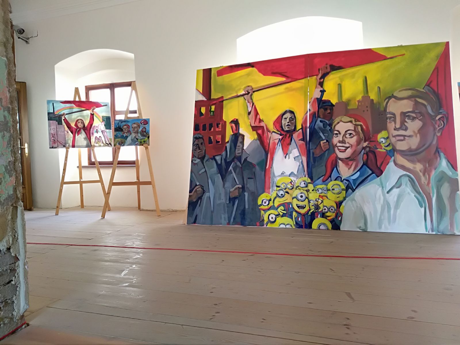 obrázek: Studenti reflektovali Únor 1948. Díla uvidíte v domažlické Galerii bratří Špillarů