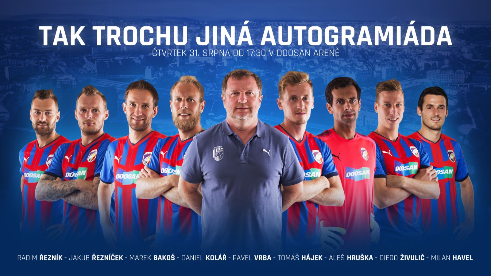 obrázek: Tak trochu jiná autogramiáda se uskuteční ve čtvrtek na nových střídačkách