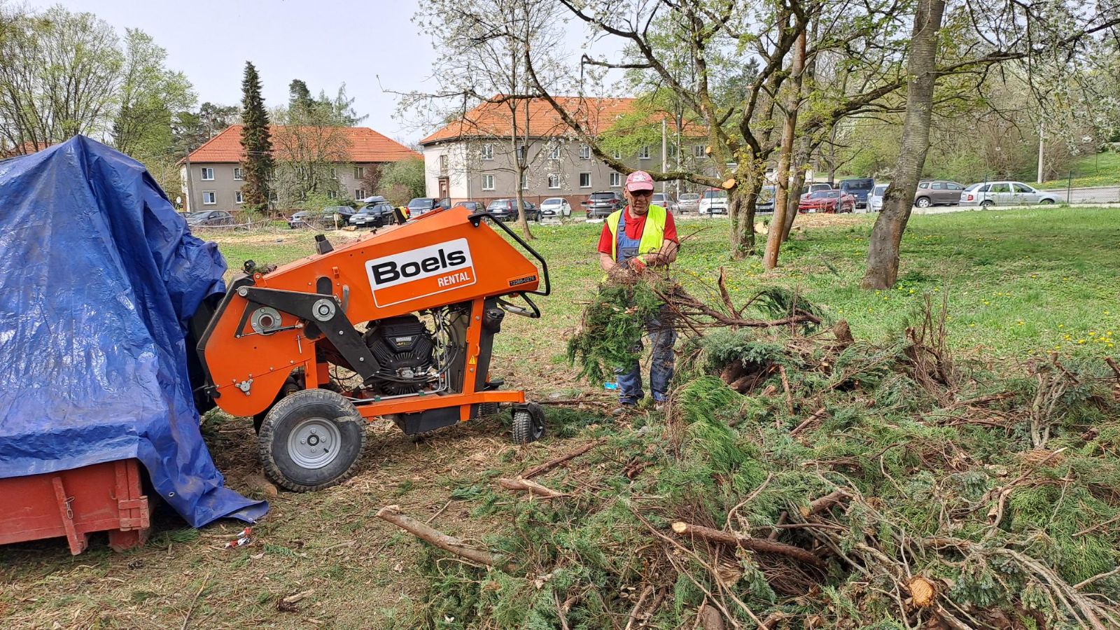 obrázek: V areálu rokycanské nemocnice se staví