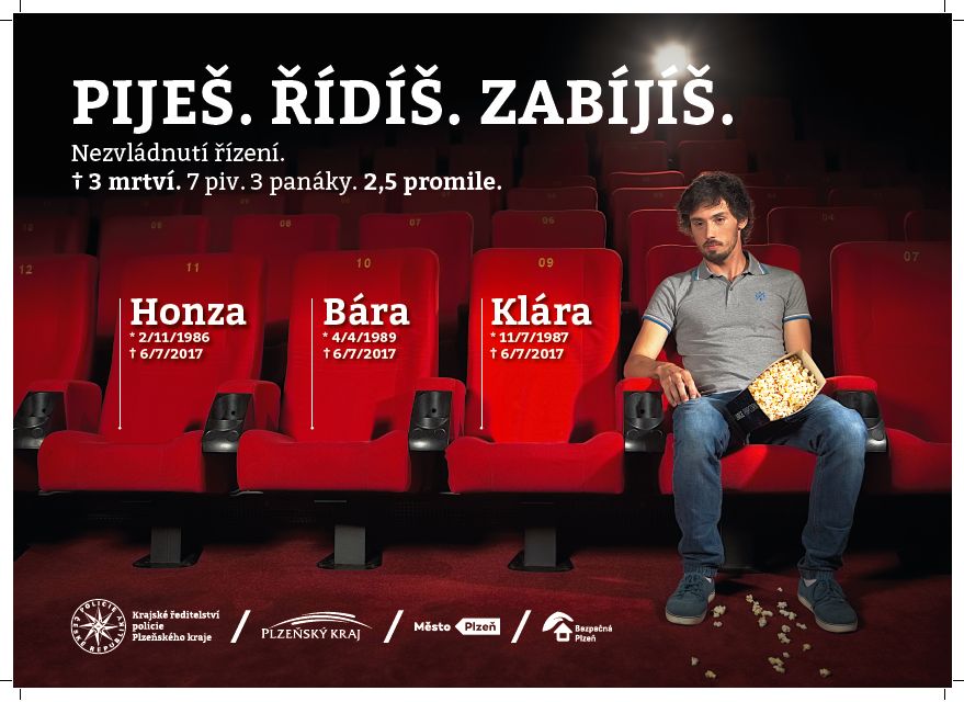 obrázek: V kraji je více nehod a jen do července už 34 mrtvých.  Policie reaguje kampaní 