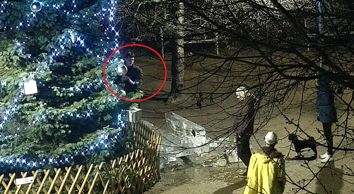 obrázek: Vandal v Doubravce poničil saně z ledu. Nepoznáte ho?