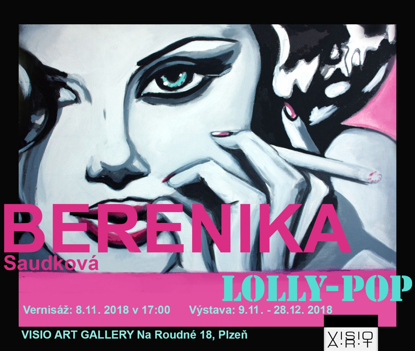 obrázek: Ve Visio Art Gallery vystavuje Berenika Saudková