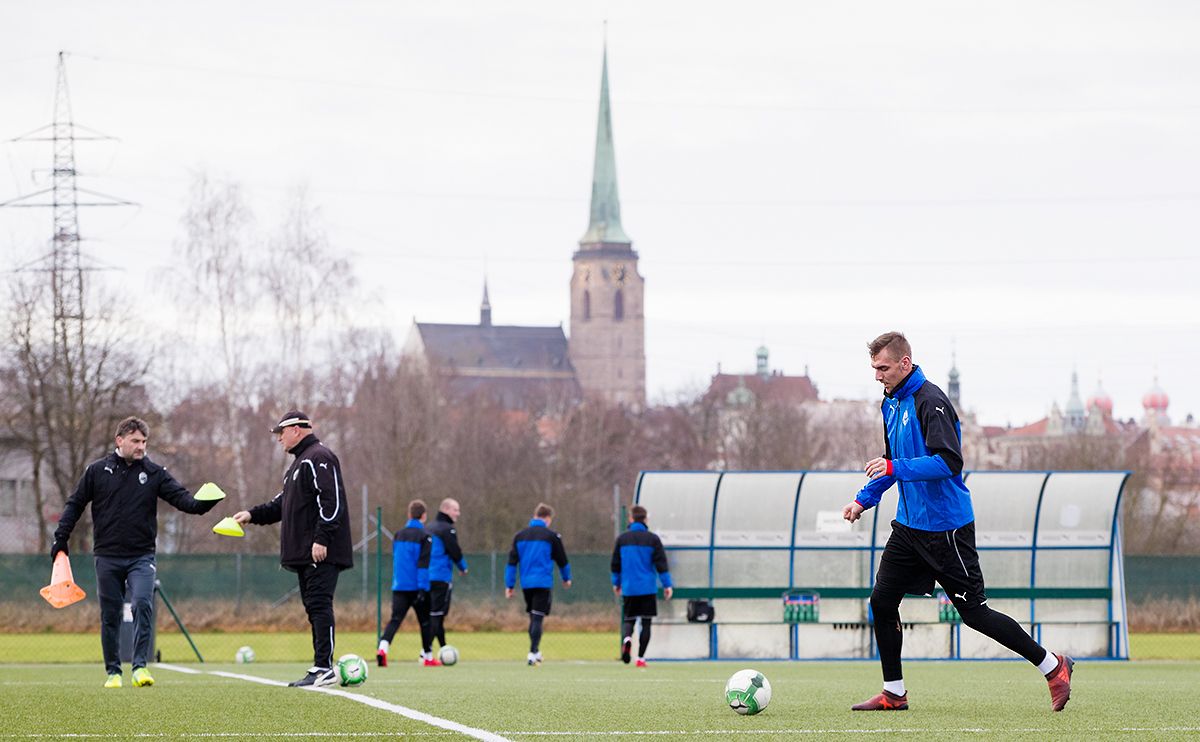 obrázek: Viktoriáni se sešli k prvnímu společnému tréninku na jarní část sezóny