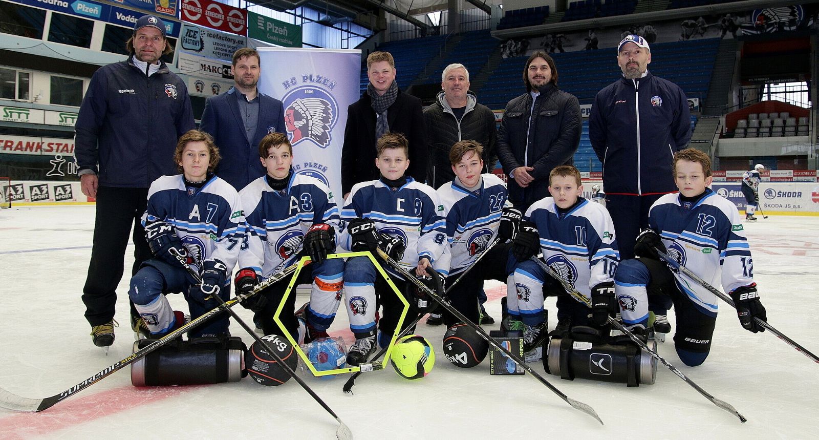 obrázek: Vodárna podpořila hokejovou mládež