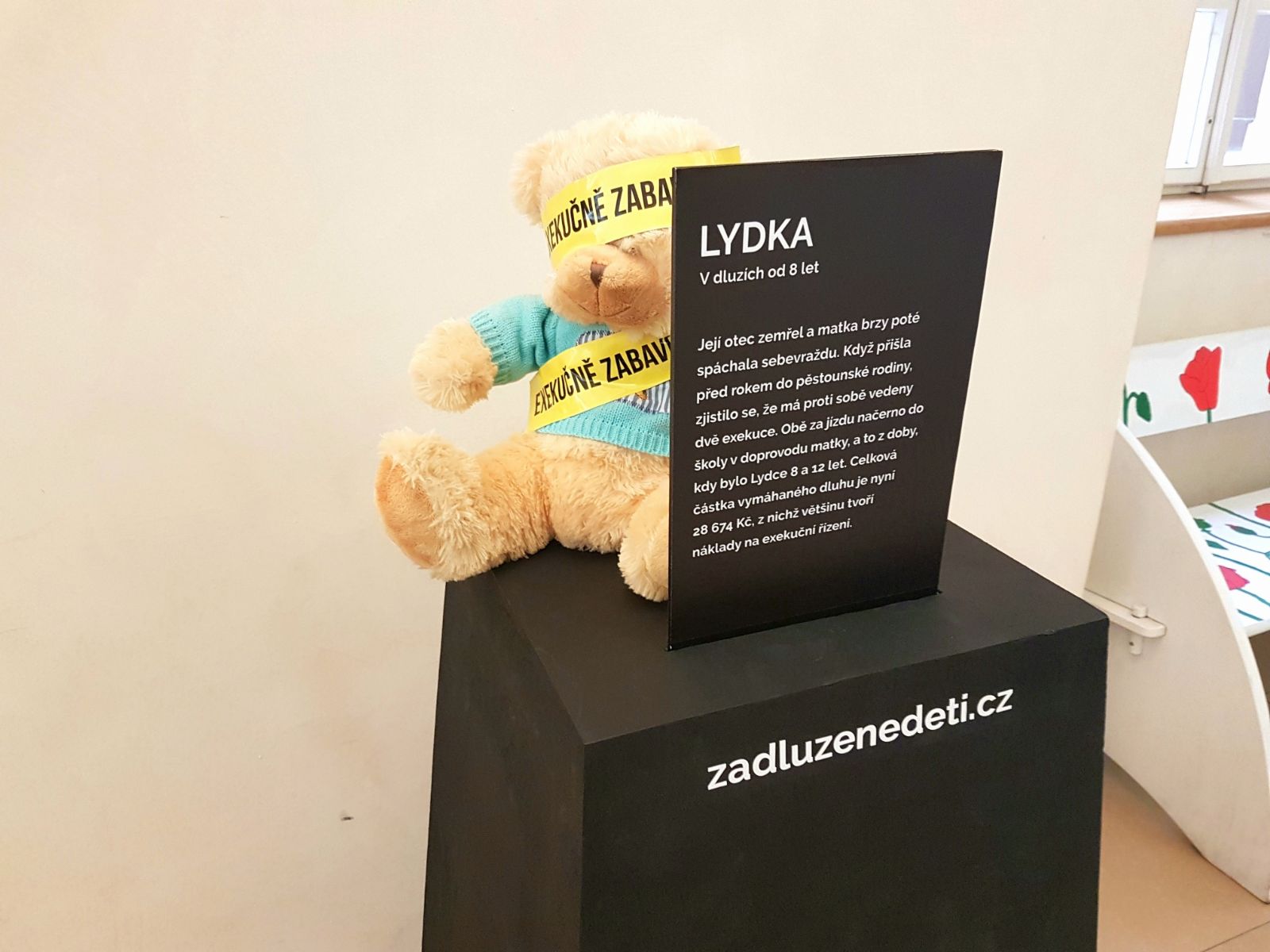 Výstavu Zadlužené děti hostí nádraží a Techmania
