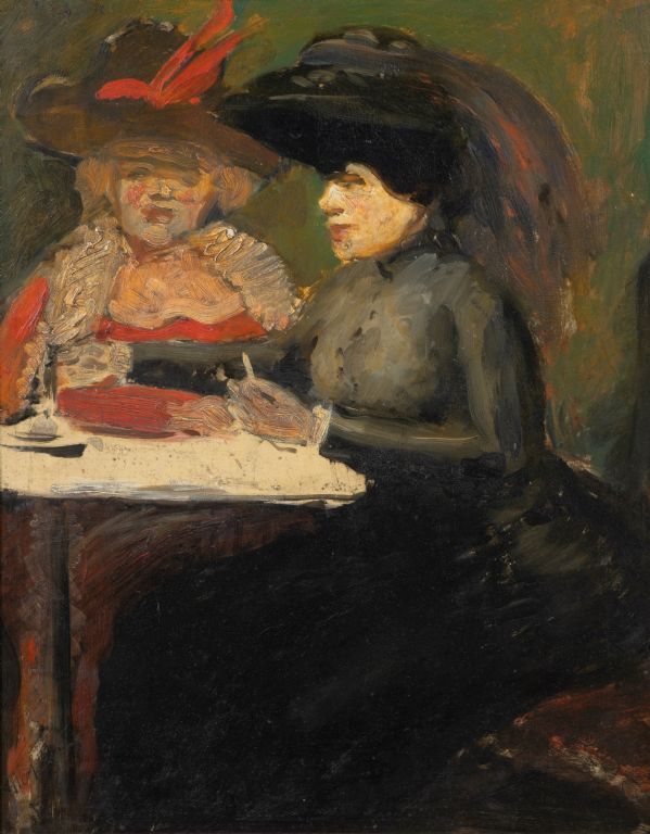 Vratislav Nechleba, V kavárně