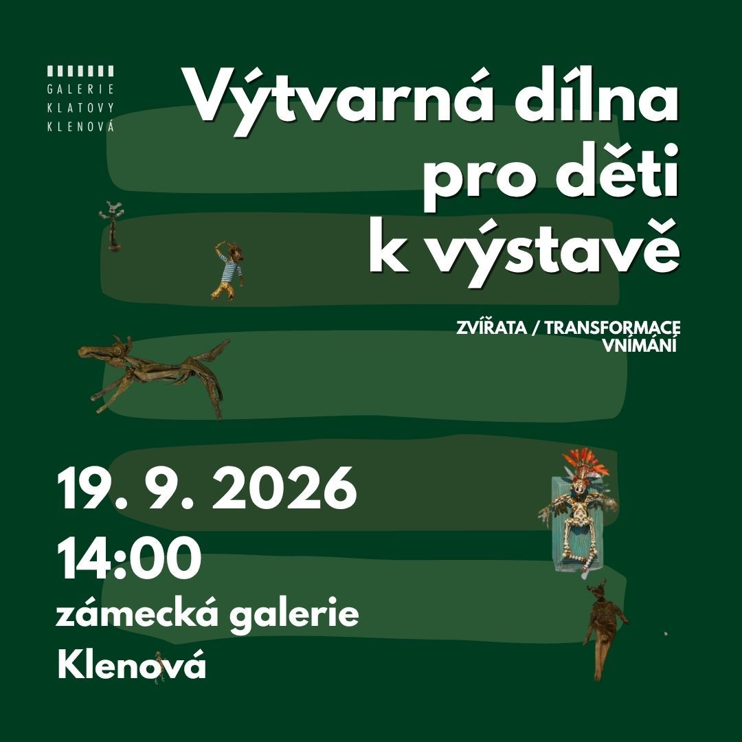 Výtvarná dílna pro děti k výstavě Zvířata / Transformace vnímání