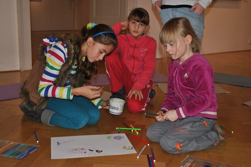 Výtvarná dílna pro rodiče s dětmi k výstavě Malíř Stanislav Vajce