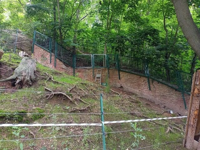 obrázek: Oplocení pro expozici v  ZOO Plzeň