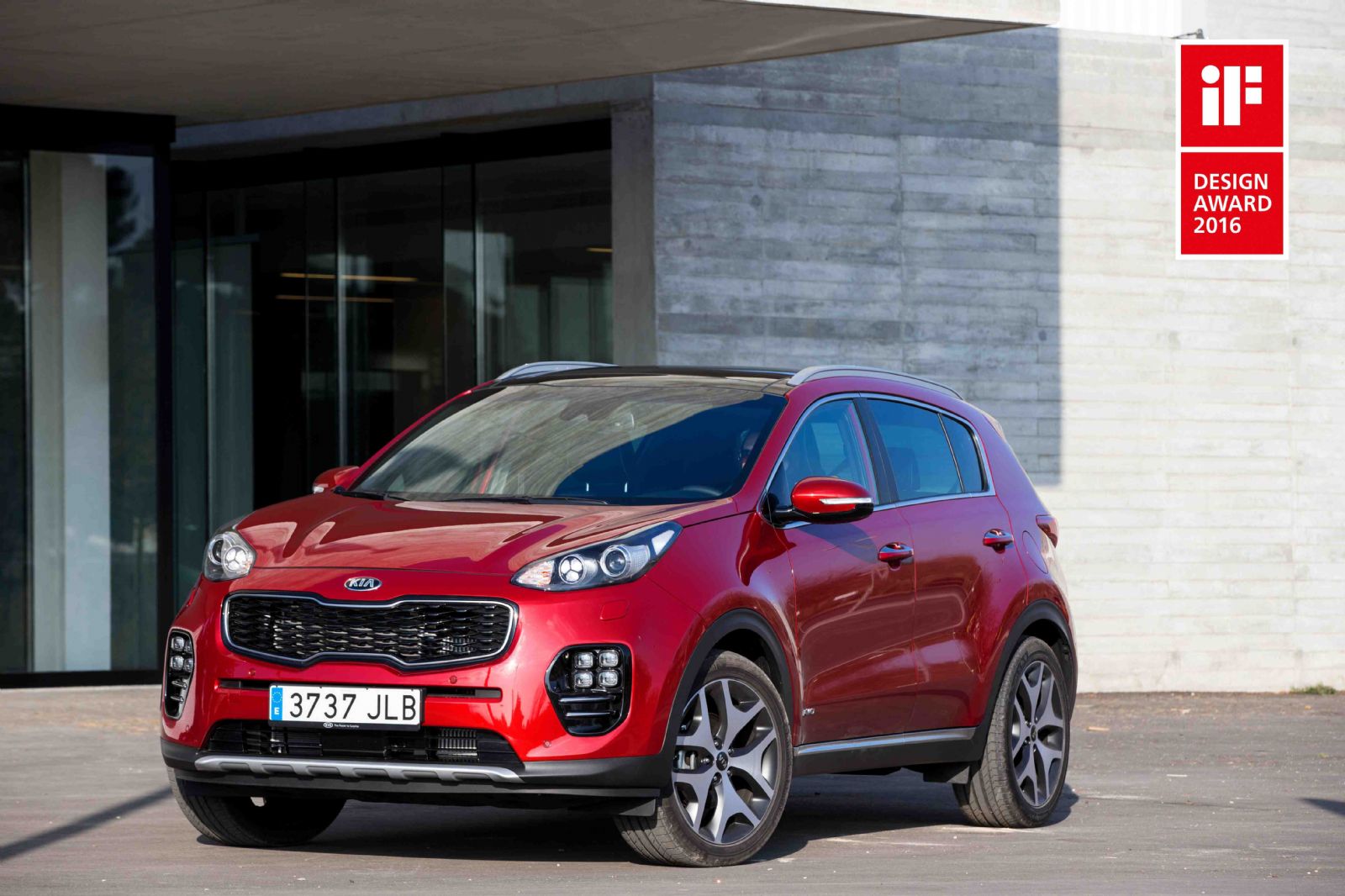 Kia Sportage získala prestižní designové ocenění iF Design Award 2016