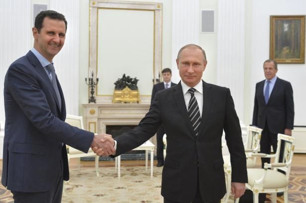 obrázek: Asad přijel poděkovat Putinovi za odvrácení „tragického scénáře“