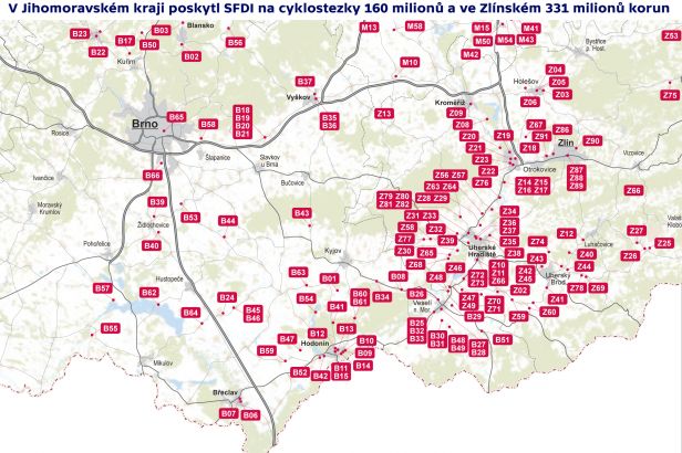 obrázek: Cyklistické ulice: Maximální rychlost aut 20 km za hodinu
