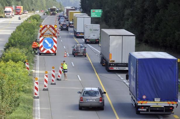 obrázek: Déšť znemožnil zahájení modernizace pátého úseku D1