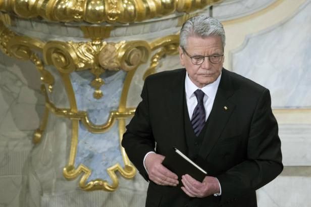 obrázek: Gauck v Drážďanech: Nezapomínejme, kdo vražednou válku vyvolal