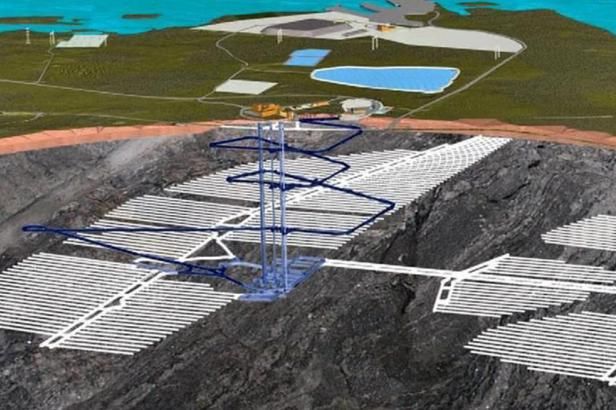 obrázek: Geologové hledají úložiště radioaktivního odpadu, místní proti němu protestují