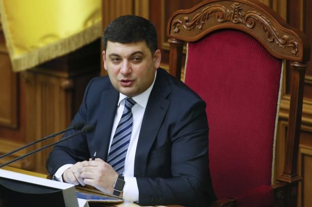 obrázek: Hrojsman je ochoten vést ukrajinskou vládu. V týmu chce Slováka