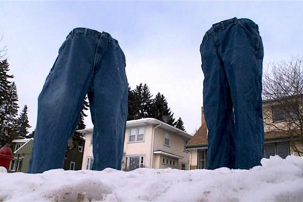 Humor pod bodem mrazu: Minneapolis se baví kalhotami v ulicích