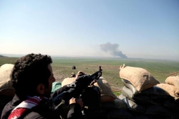 obrázek: Irácká armáda jde do boje o Saddámův rodný Tikrít