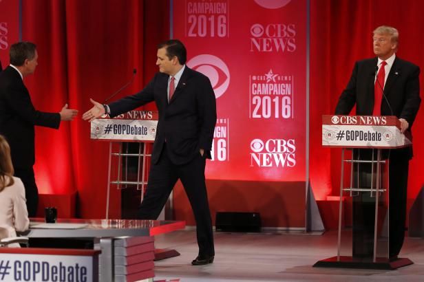 obrázek: Jak ukradnout Trumpovi hlasy? Jeho rivalové Cruz a Kasich uzavřeli spojenectví