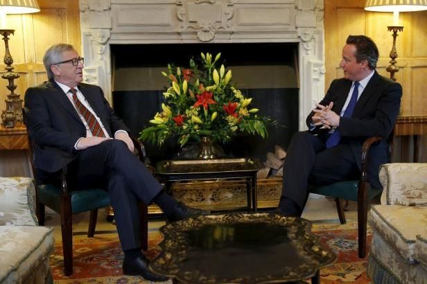 obrázek: Juncker a Cameron spolu jednali o reformě EU