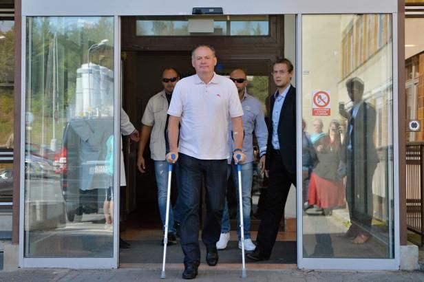 obrázek: Kiska opustil plzeňskou nemocnici, po operaci se cítí dobře