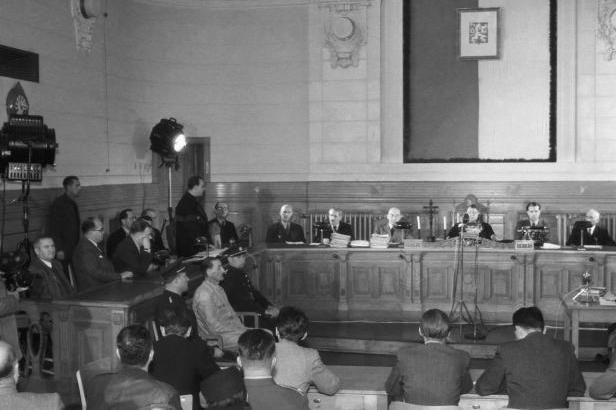 obrázek: Lidové soudy byly politické, s právem neměly moc společného