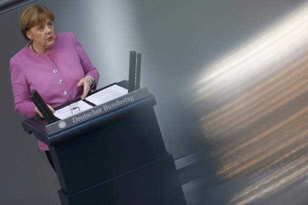 obrázek: Merkelová a spolkové země se přou, kdo zaplatí péči o migranty