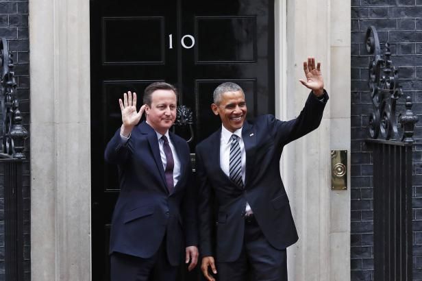 obrázek: Můžu být upřímný. Setrvání Británie v EU je v našem zájmu, řekl Cameronovi Obama