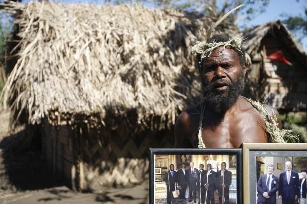 Na Vanuatu uctívají prince Philipa jako boha