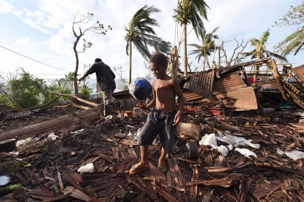 obrázek: Následky bouře na Vanuatu: Obětí je méně, škody větší