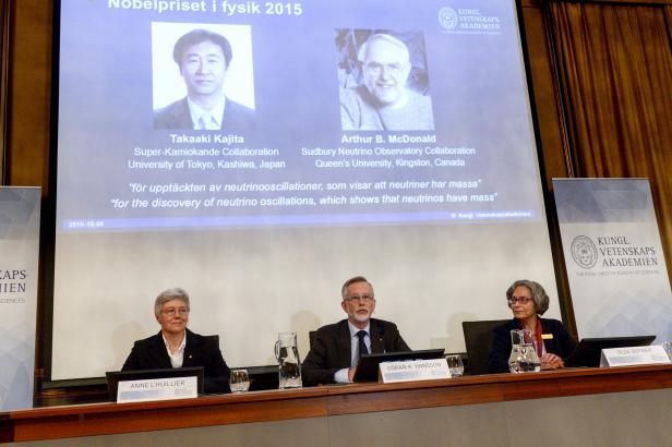 Nobelovu cenu za fyziku získali vědci díky důkazu, že neutrino má hmotu